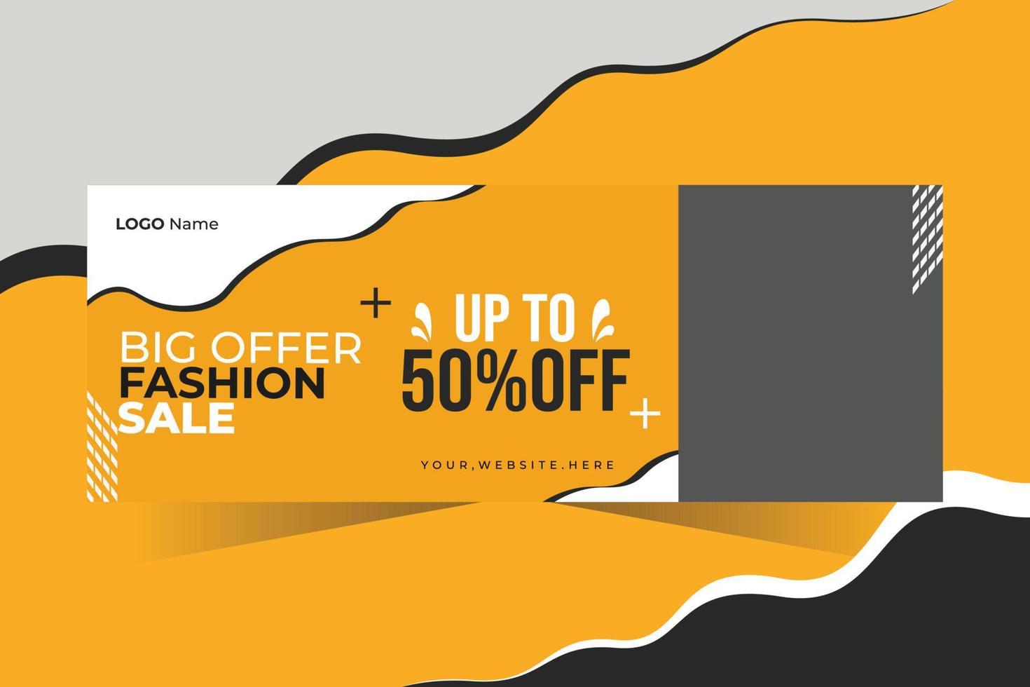 Fashion Sale Facebook Cover vector