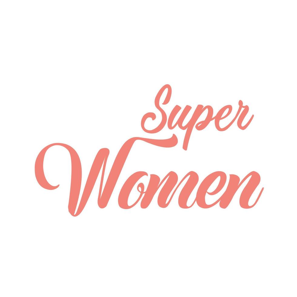 Womens Day Special Quote vector