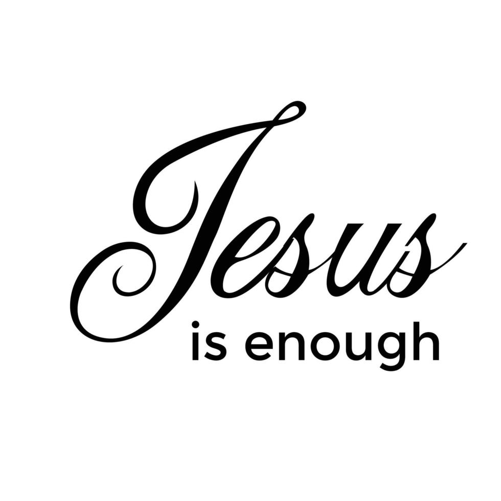 Christian Calligraphy for print vector