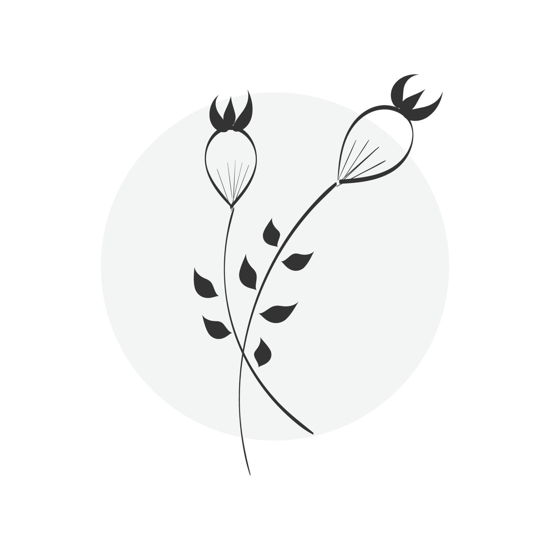 Flower drawing with line-art for print 11376877 Vector Art at Vecteezy