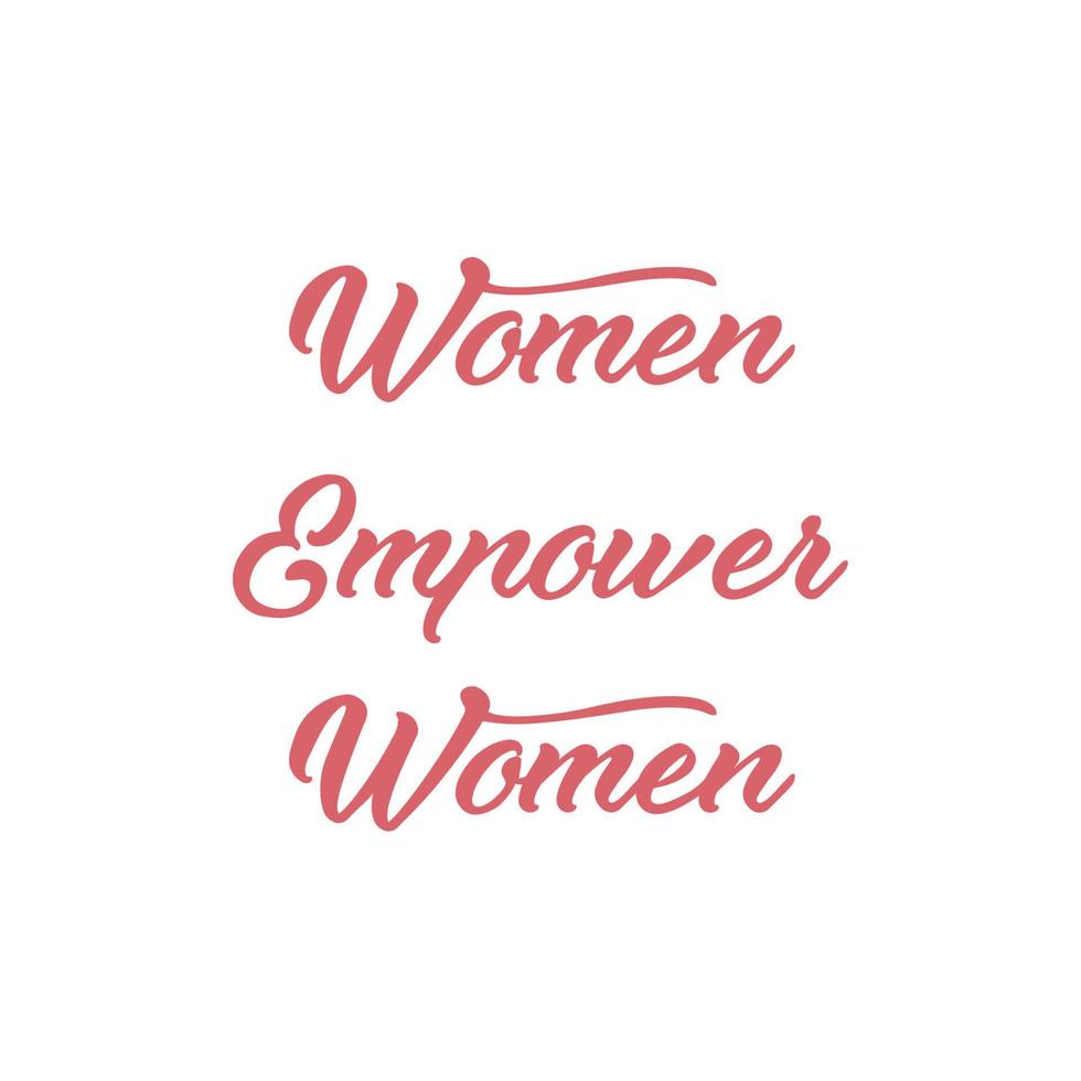 Womens Day Special Quote vector