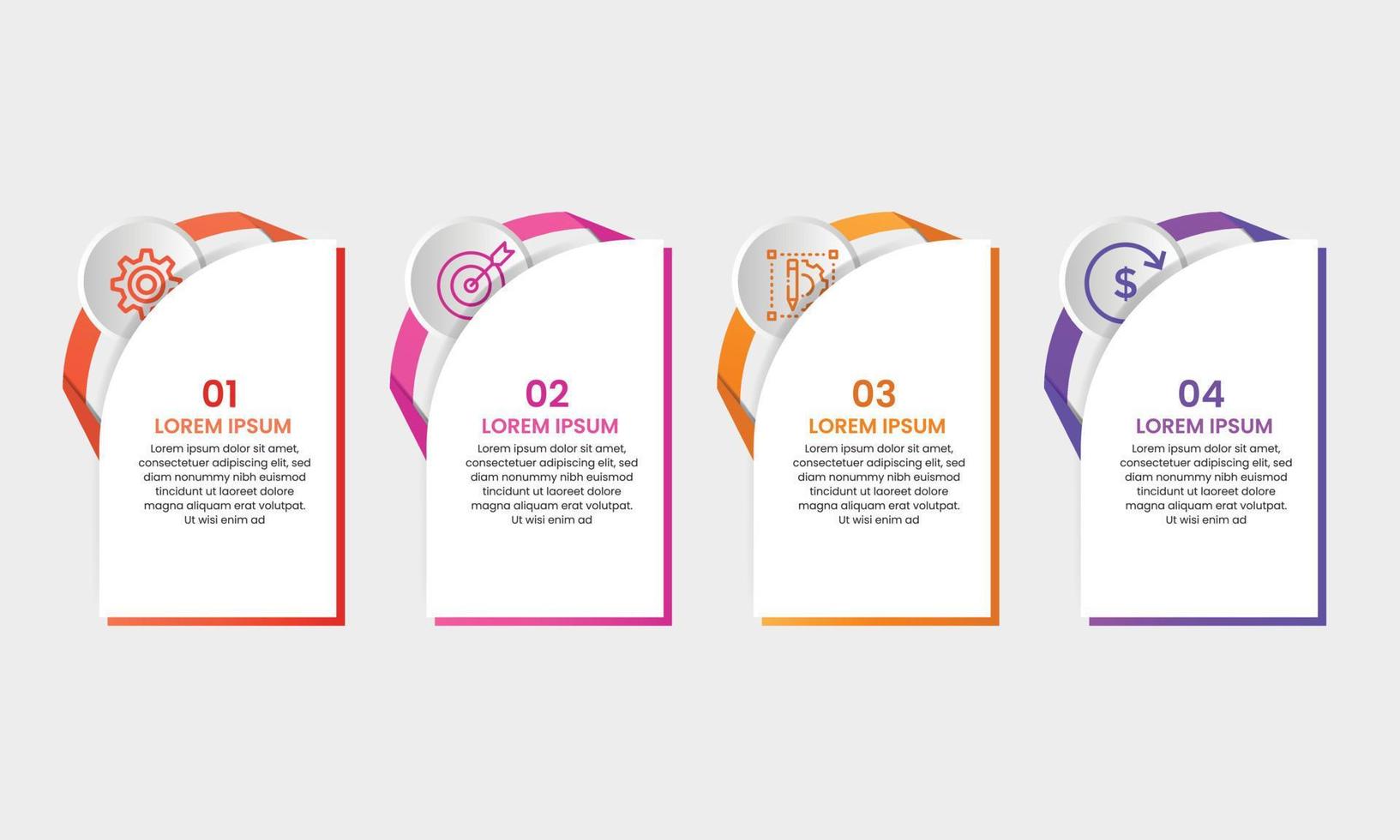 Business Infographic templates. Modern spiral infographics slide. Infographic Elements. vector