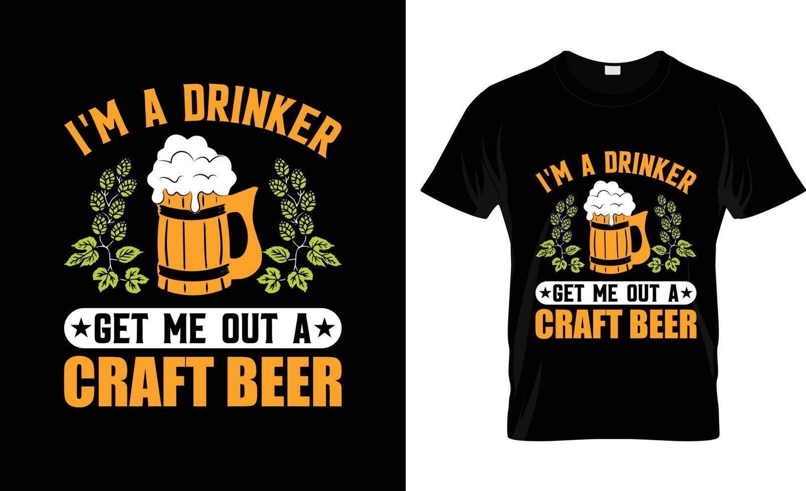 diseño de camisetas de cerveza artesanal, eslogan de camisetas de cerveza artesanal y diseño de ropa, tipografía de cerveza artesanal, vector de cerveza artesanal, ilustración de cerveza artesanal