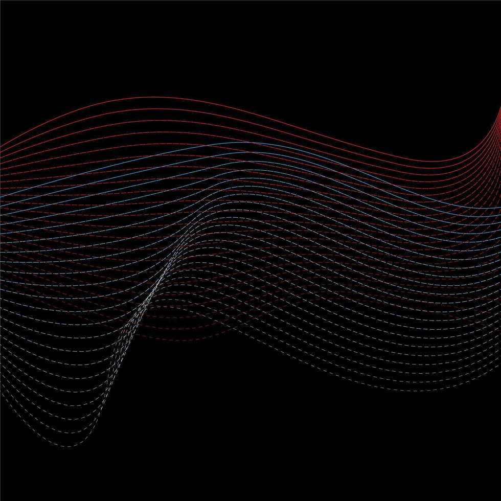 Vector Illustration of movement pattern of lines and shape geometric abstract background. EPS10.