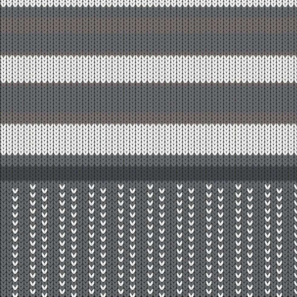Modern grey Knit print patterns. blue and white seamless pattern geometrical textiles. Vector, illustration. traditional pattern design vector