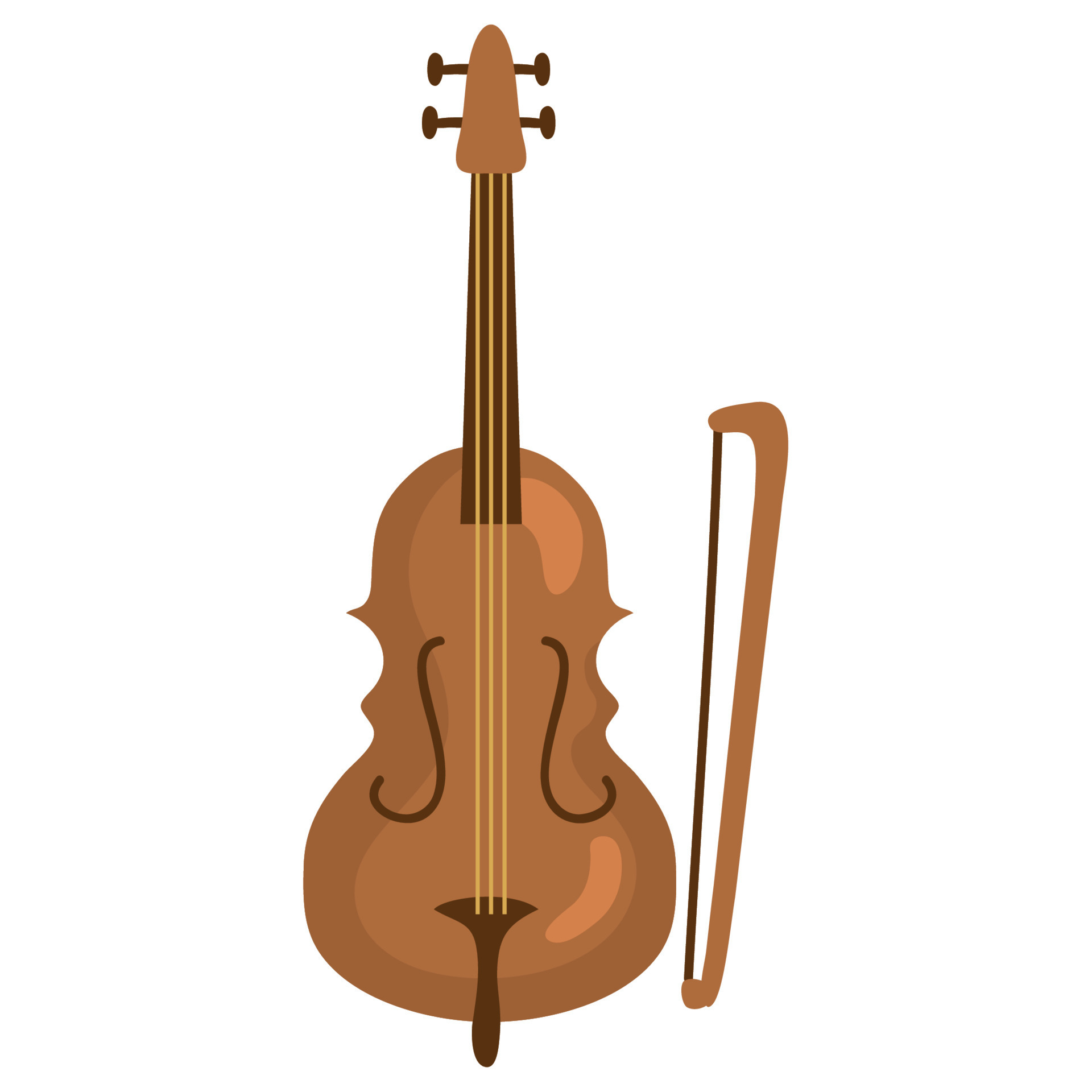 fiddle instrument musical 11378105 Vector Art at Vecteezy
