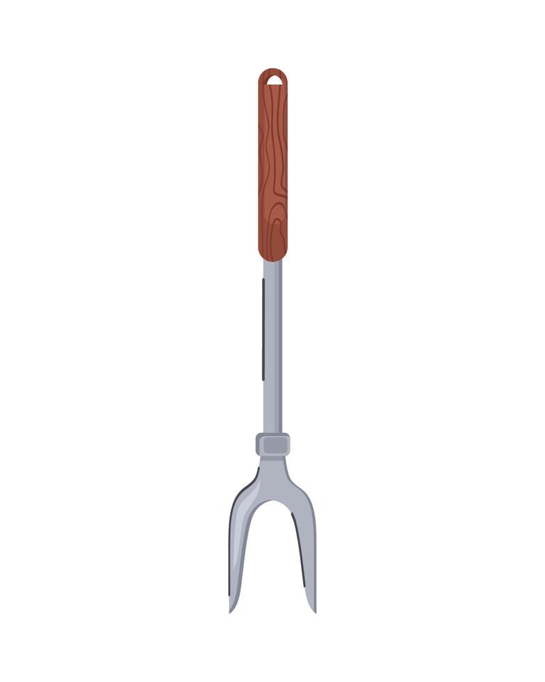 kitchen fork utensil vector