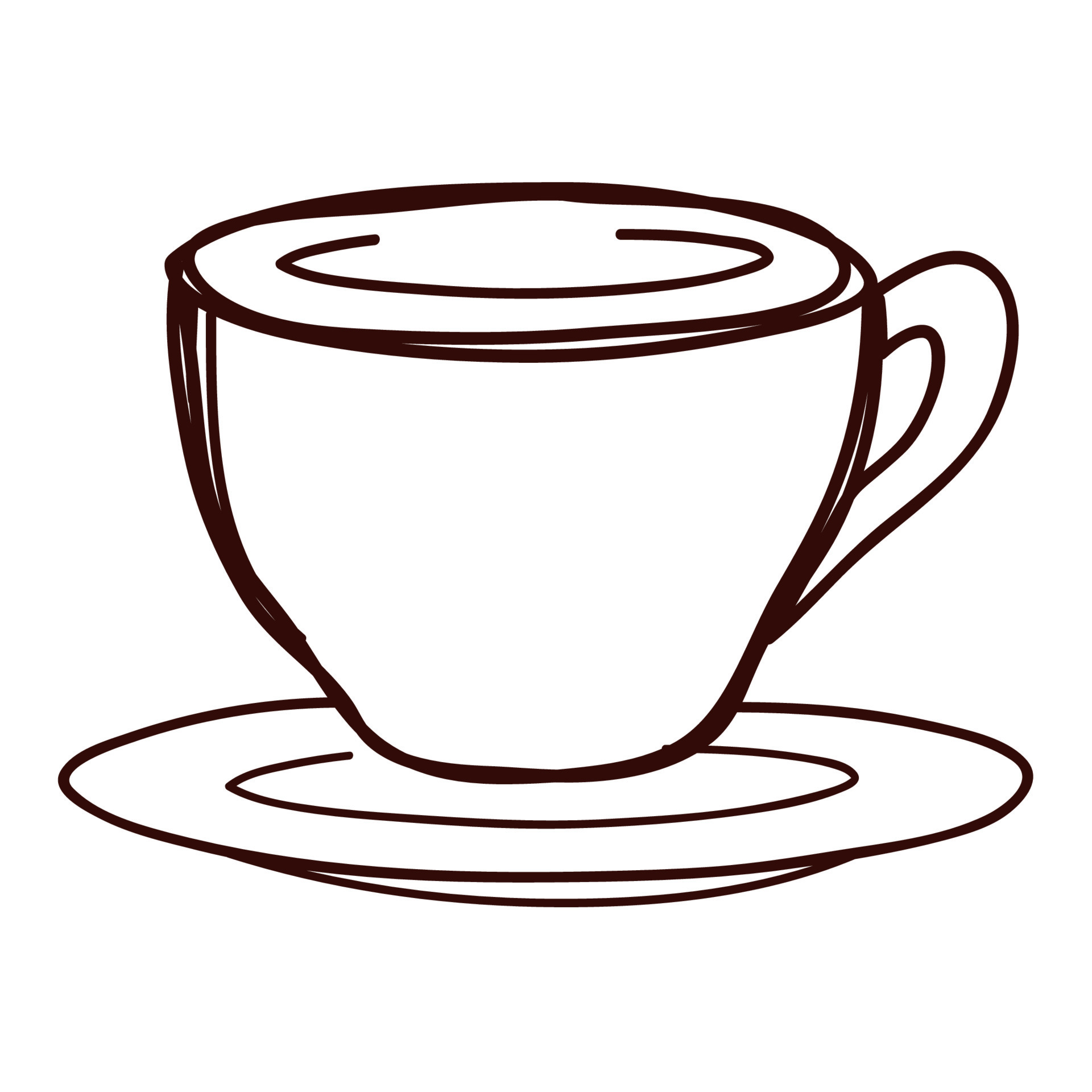 coffee cup sketch style 11378729 Vector Art at Vecteezy