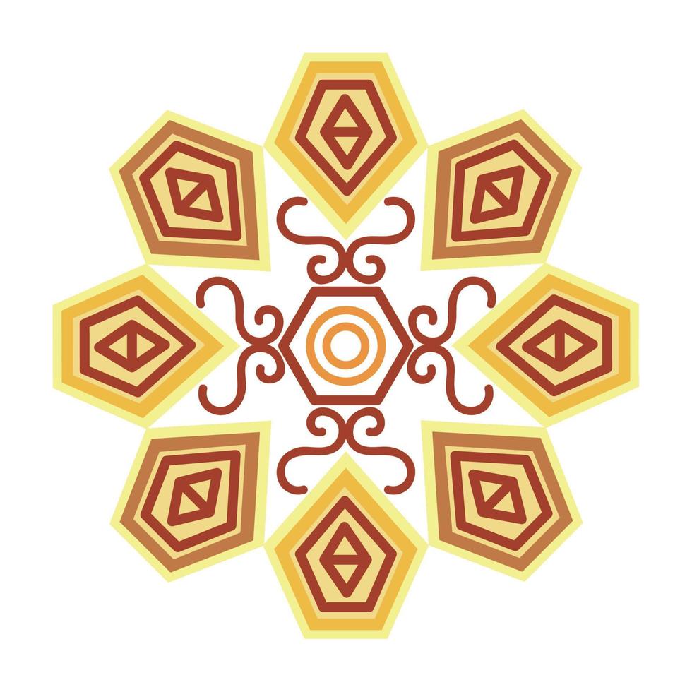 islamic culture decoration vector