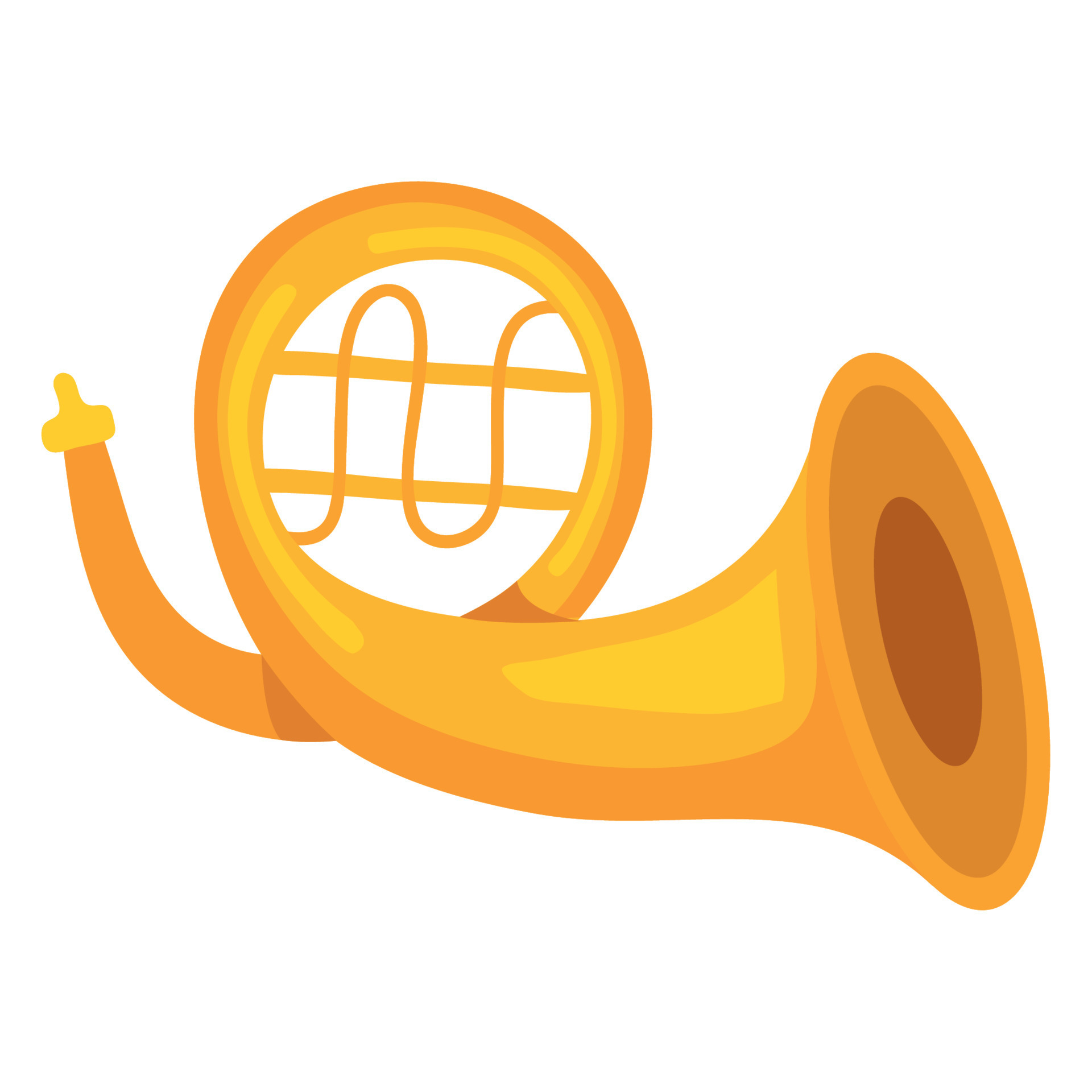 trumpet instrument musical 11379316 Vector Art at Vecteezy