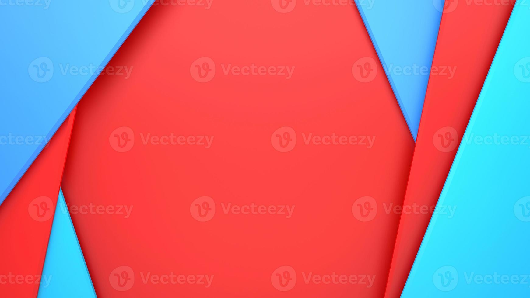 colorful 3d render abstract background. random geometric 3d shapes with different height level. background for slide show, presentation photo