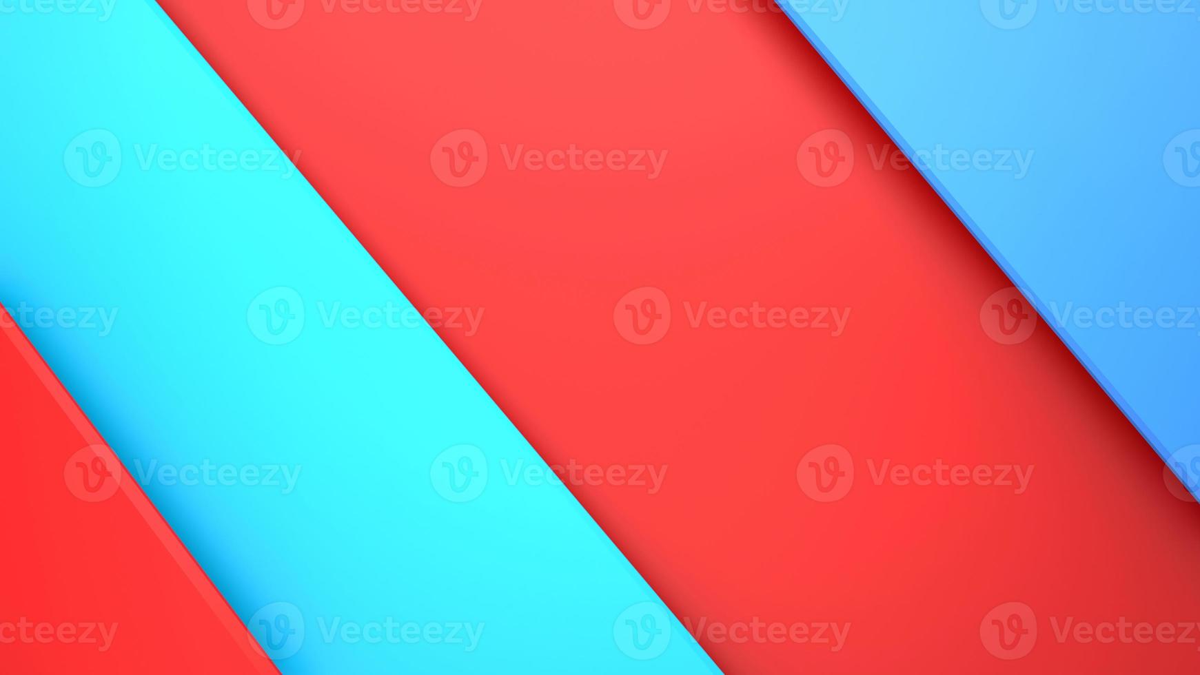 colorful 3d render abstract background. oblique geometric 3d shape with different height level. background for slide show, presentation photo