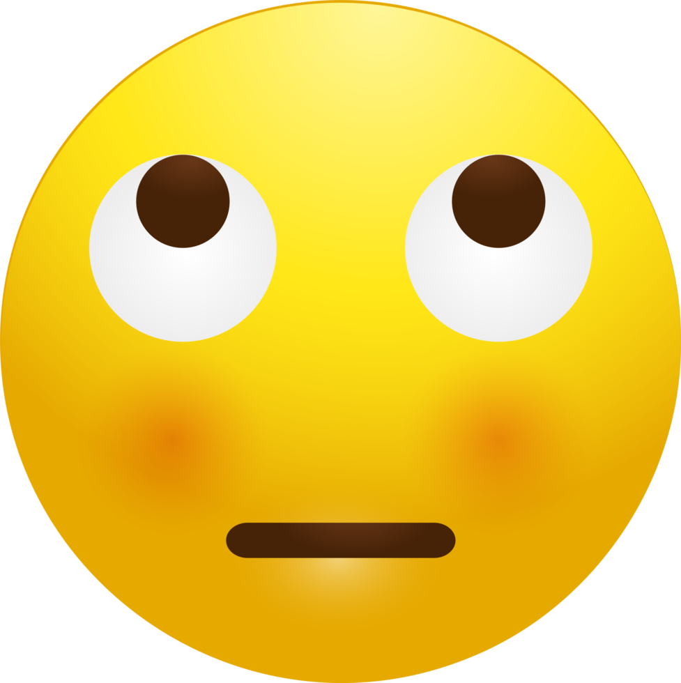 Emoji denken png