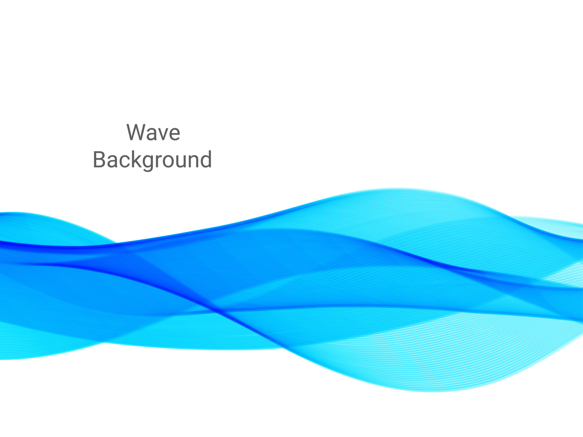 Abstract modern flowing blue wave pattern background 11380356 Vector