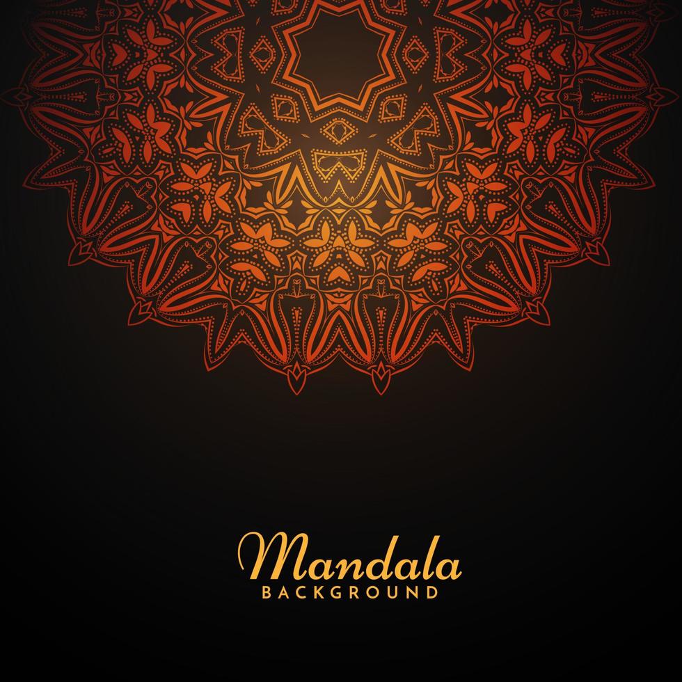 Classic luxury pattern elegant mandala decorative pattern background vector