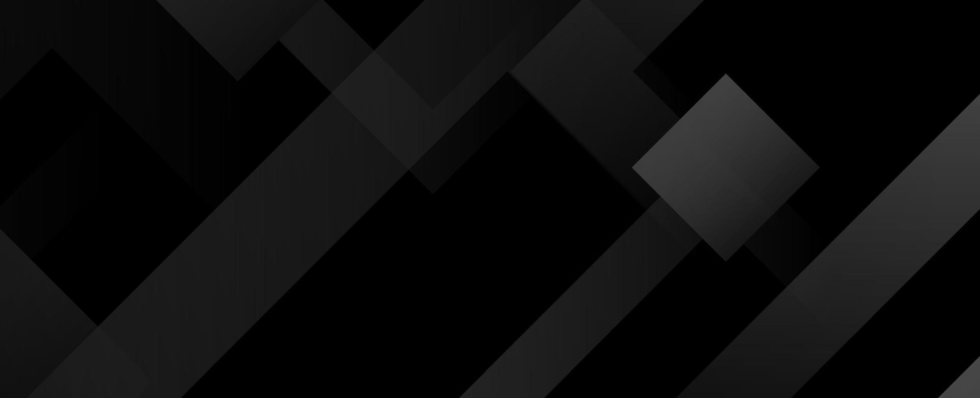 Dark geometric black abstract background elegent design pattern vector