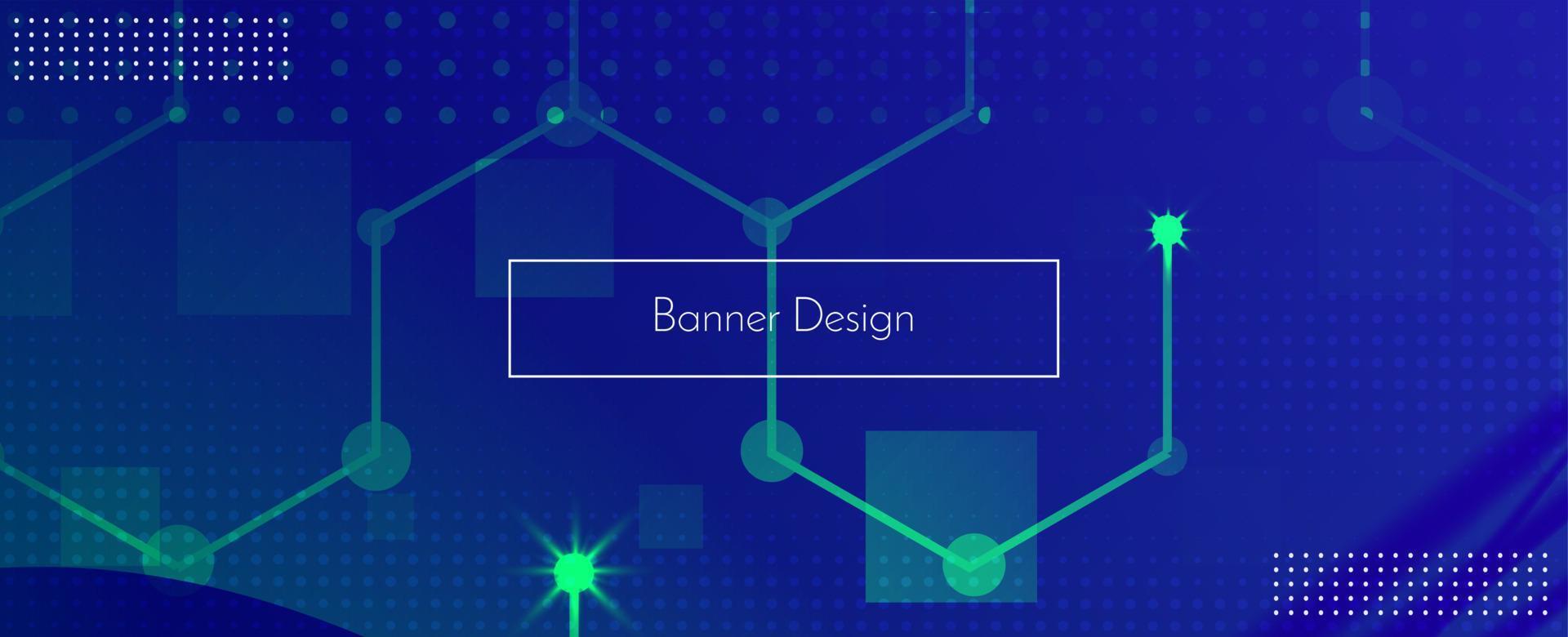 Abstract elegant geometric decorative design banner background vector