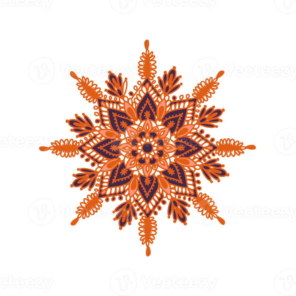 mandala mehendi henné png