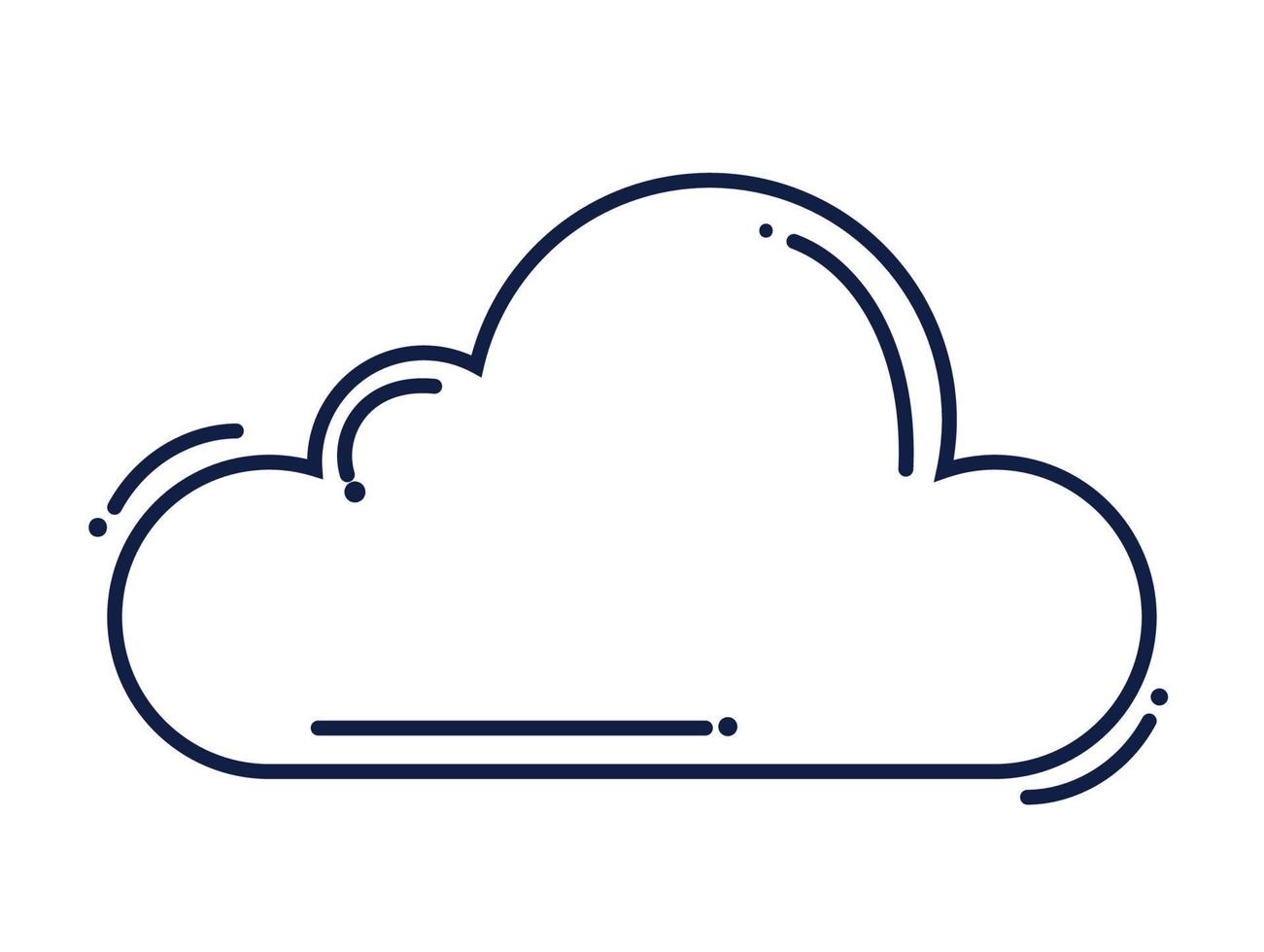cloud computing server vector