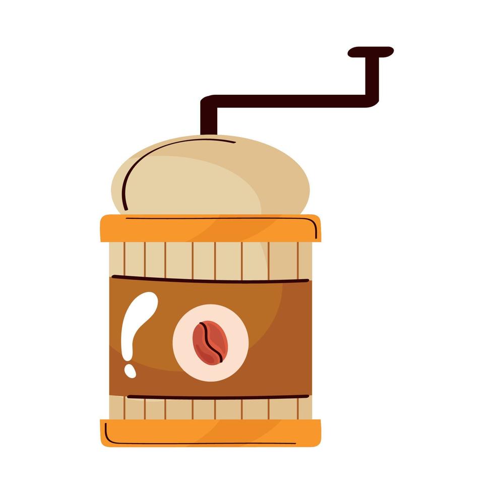 coffee toaster handle machine vector