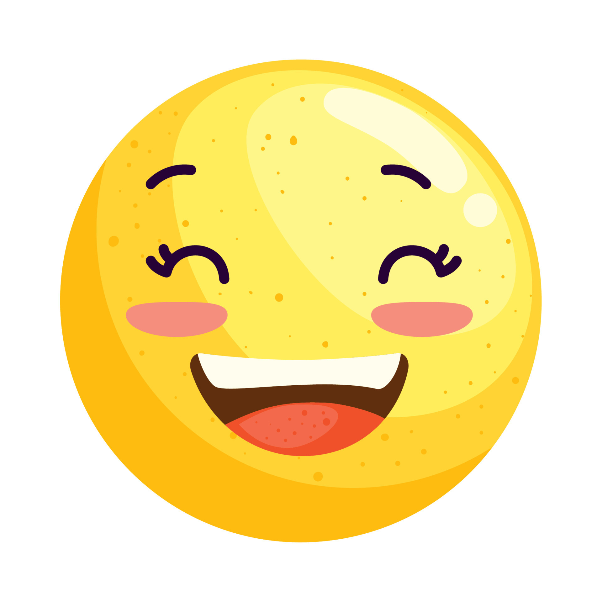 female emoji smiling 11380733 Vector Art at Vecteezy