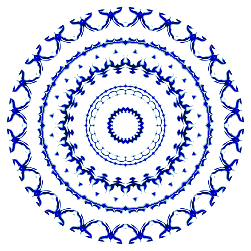 Mandala pattern decoration png