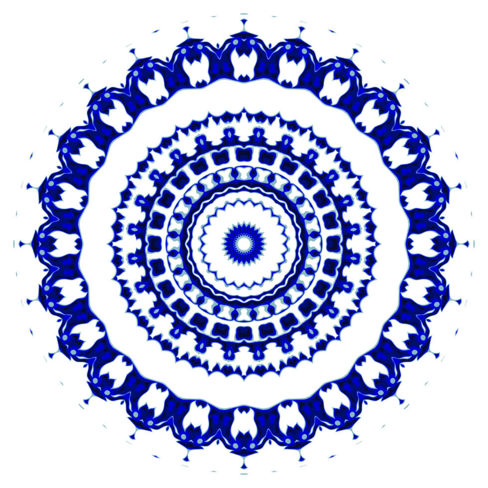 Mandala pattern decoration png