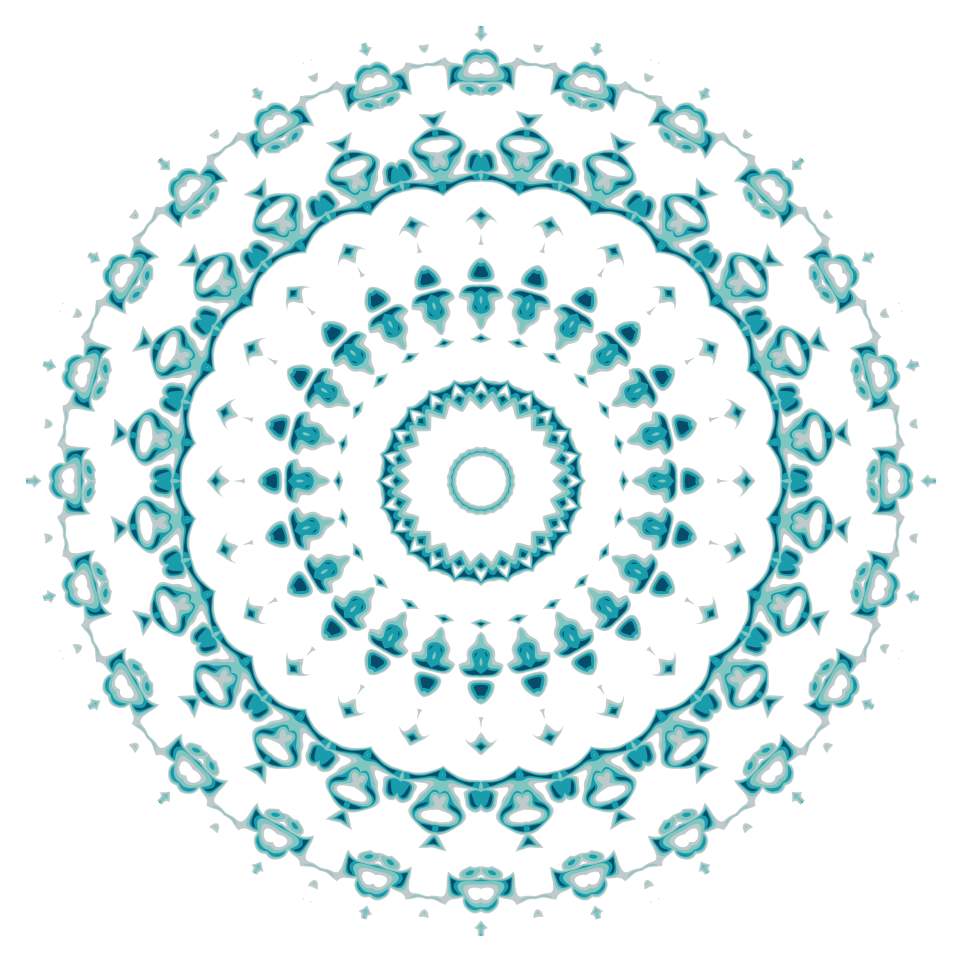 Free Circular pattern in the form of a mandala 11380843 PNG with