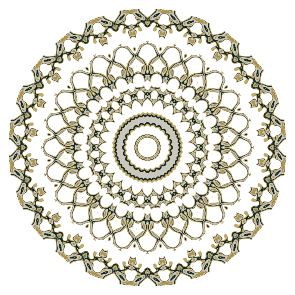 mandala astratto modello ornamento png