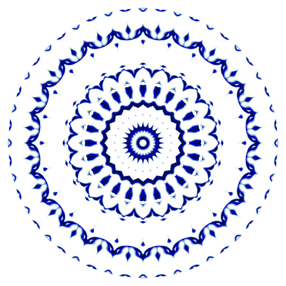 Mandala pattern decoration png