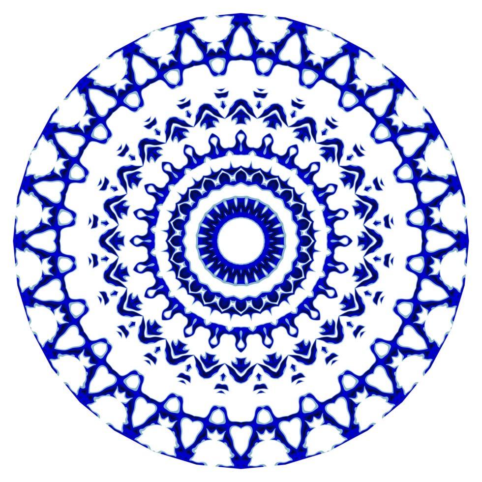 Mandala pattern decoration png