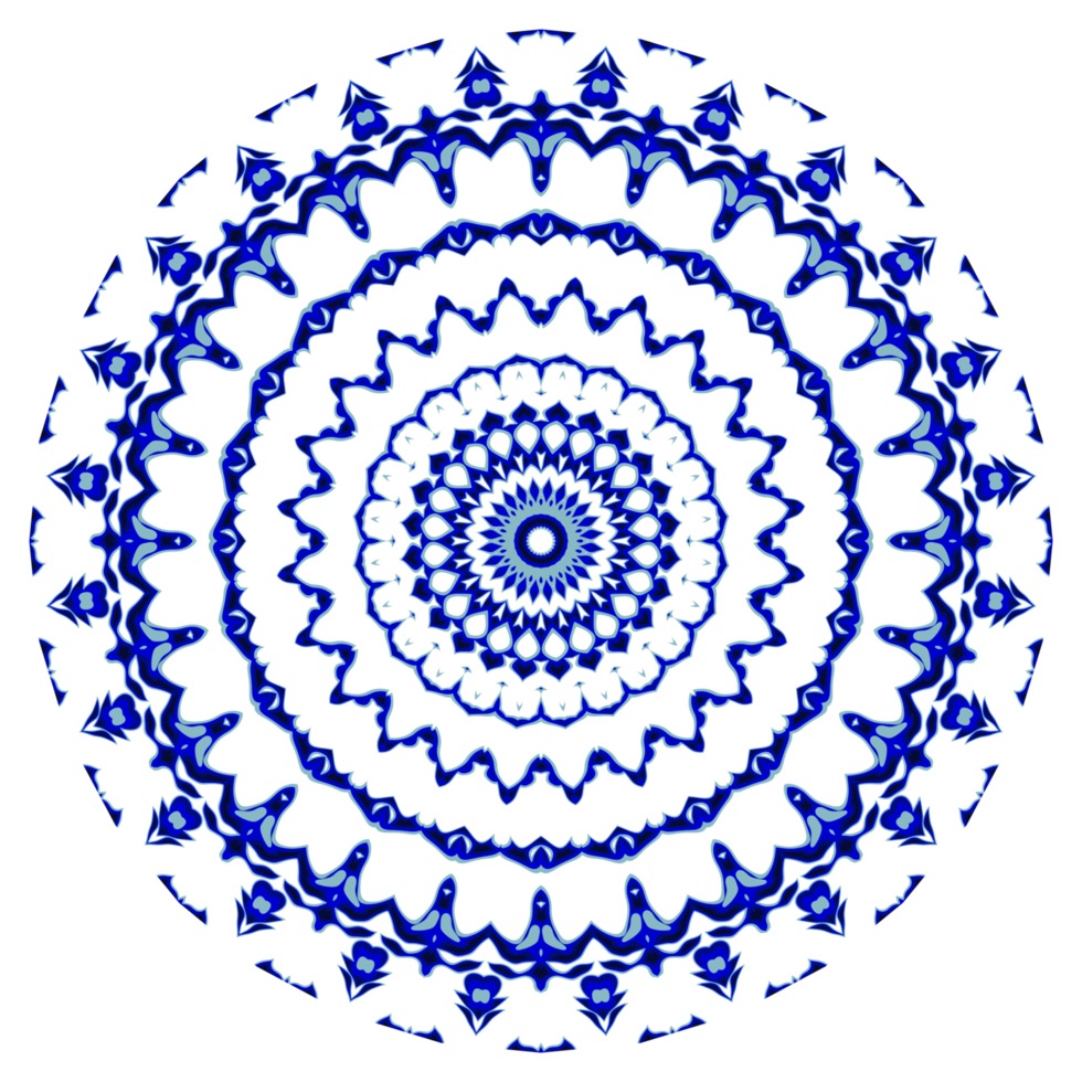 décoration motif mandala png