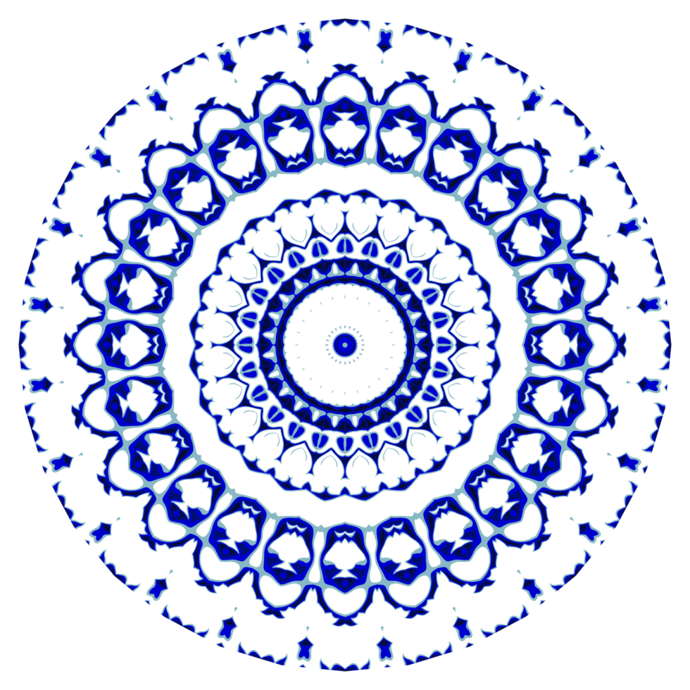 Mandala pattern decoration png