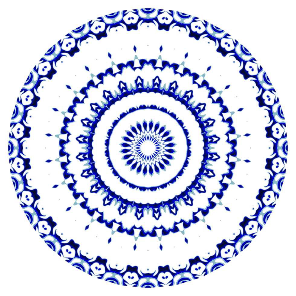 Mandala pattern decoration png