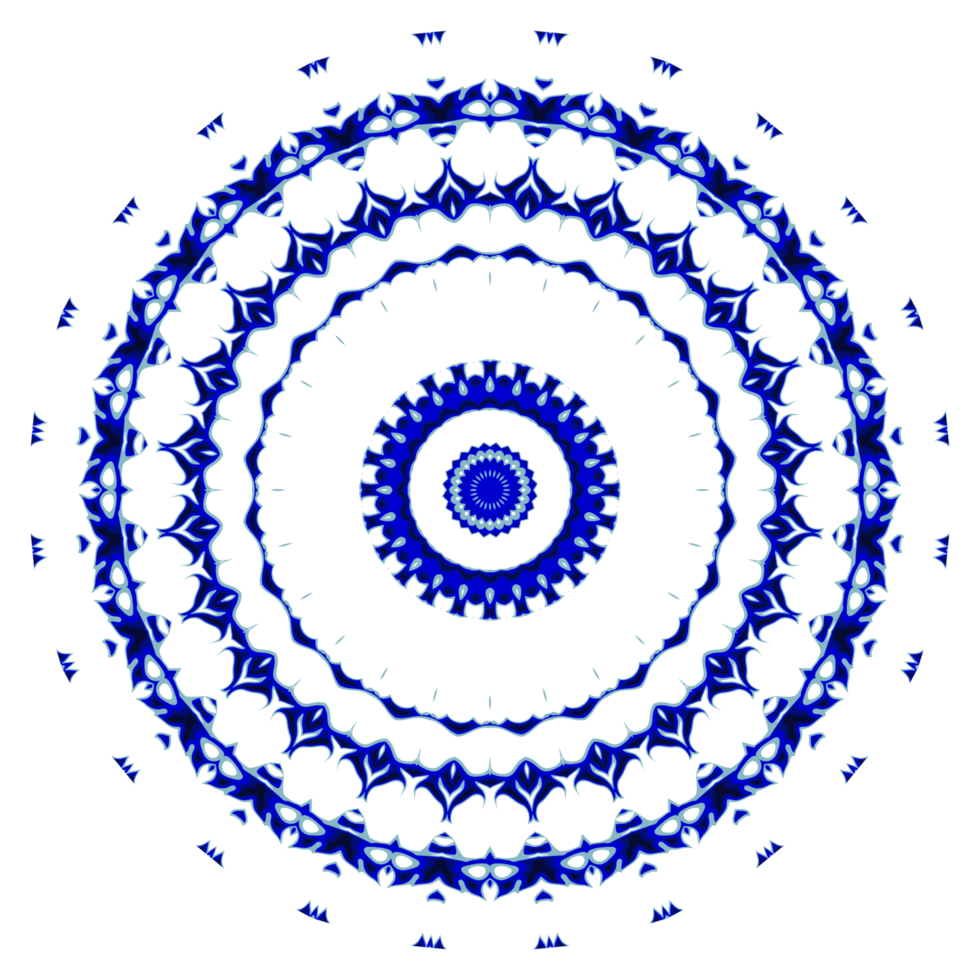 Mandala pattern decoration png