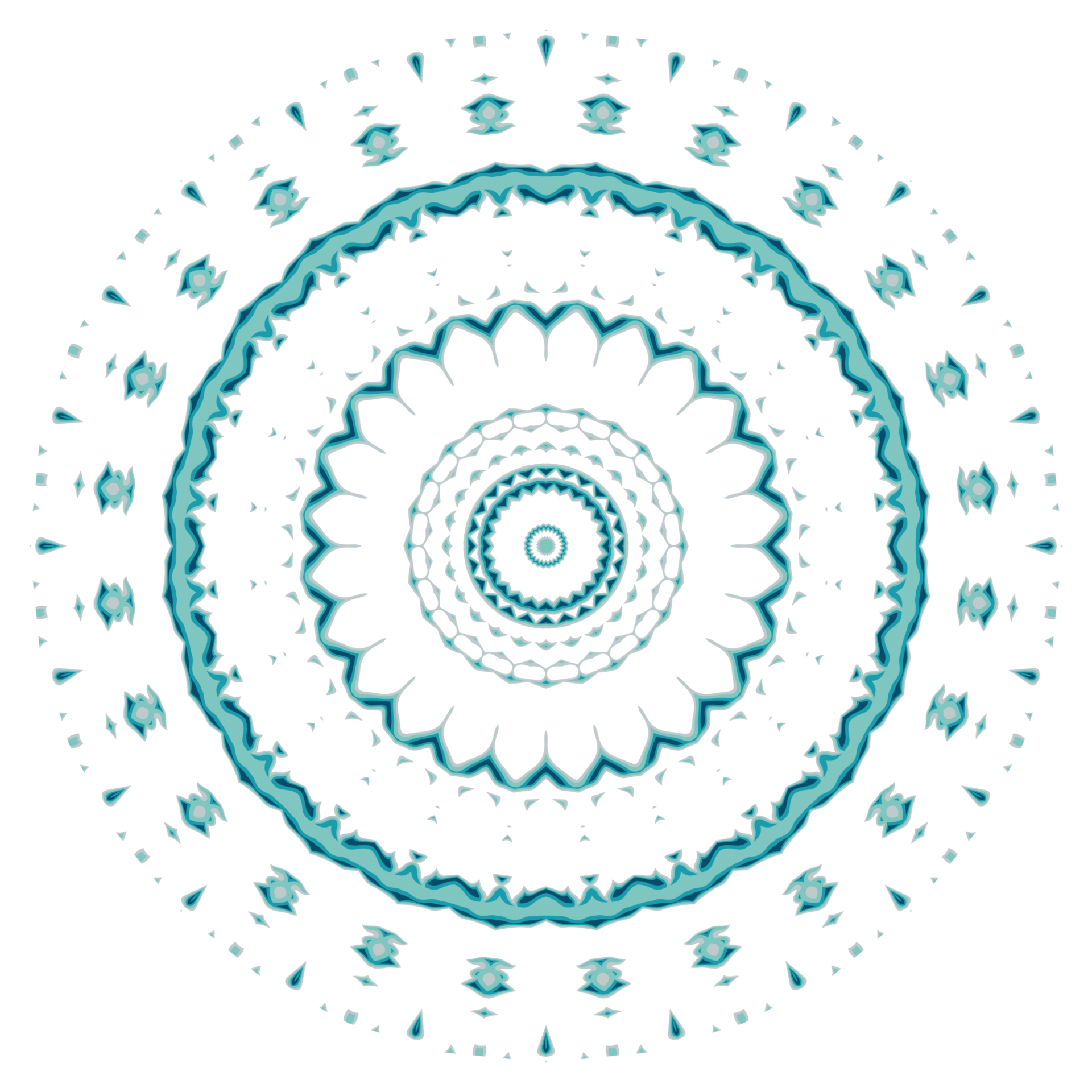 Circular pattern in the form of a mandala 11381014 PNG
