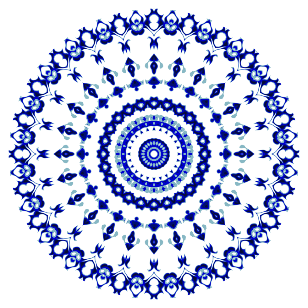 décoration motif mandala png