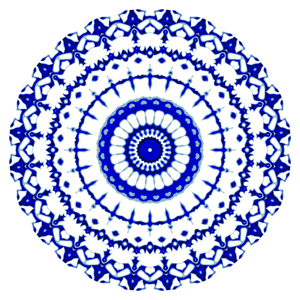 Mandala pattern decoration png