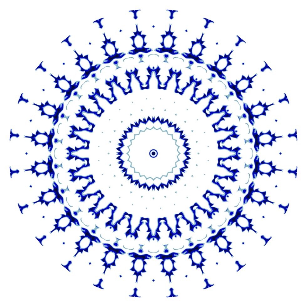 décoration motif mandala png