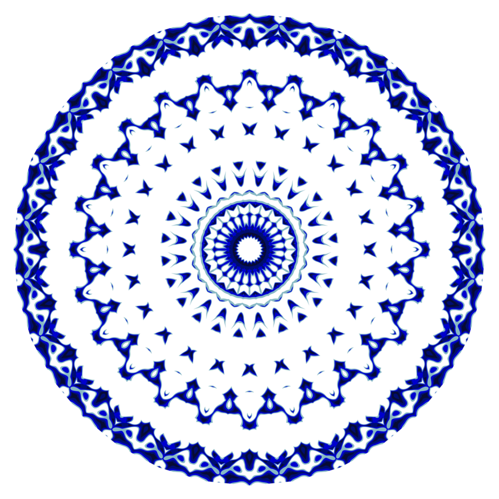 Mandala-Muster-Dekoration png