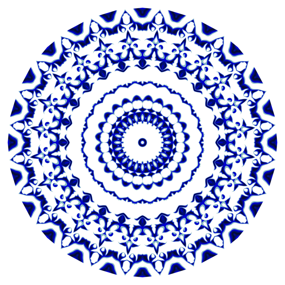 Mandala pattern decoration png