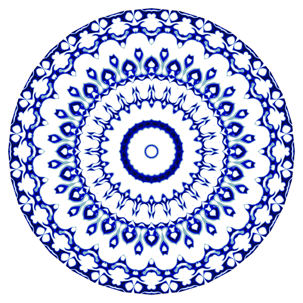 Mandala pattern decoration png