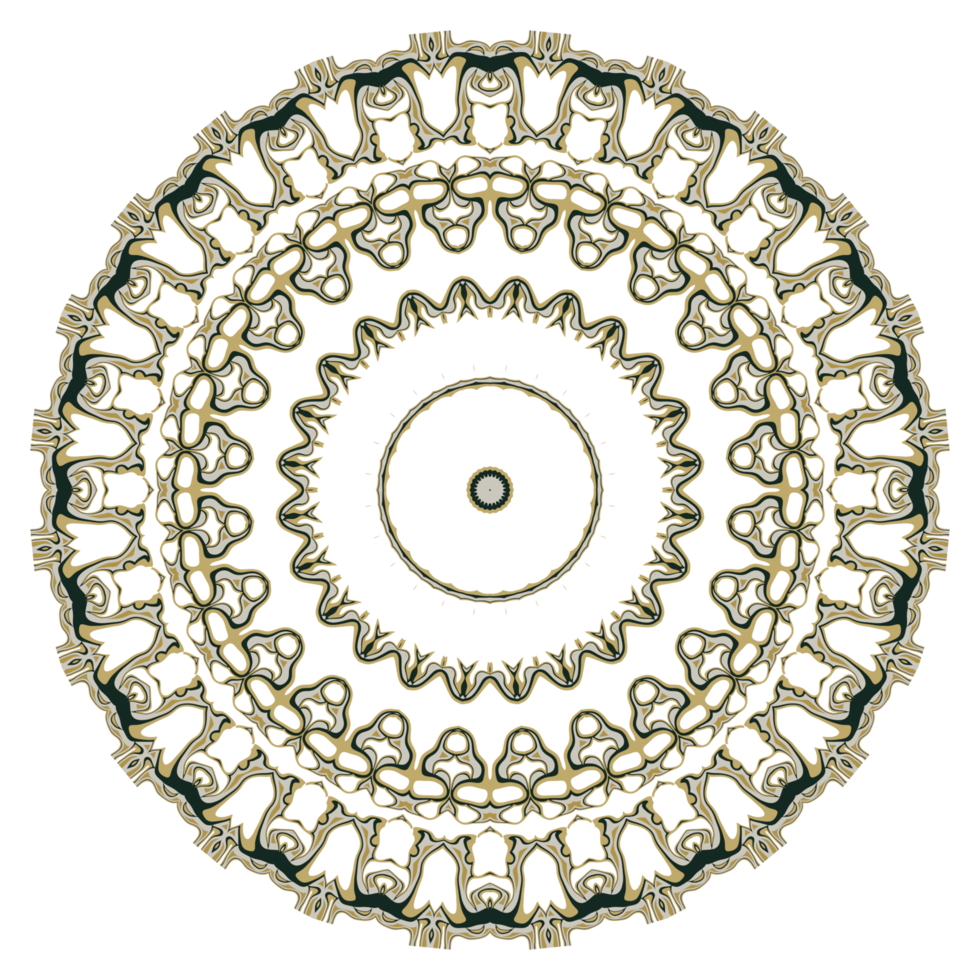 Mandala abstract pattern ornament png