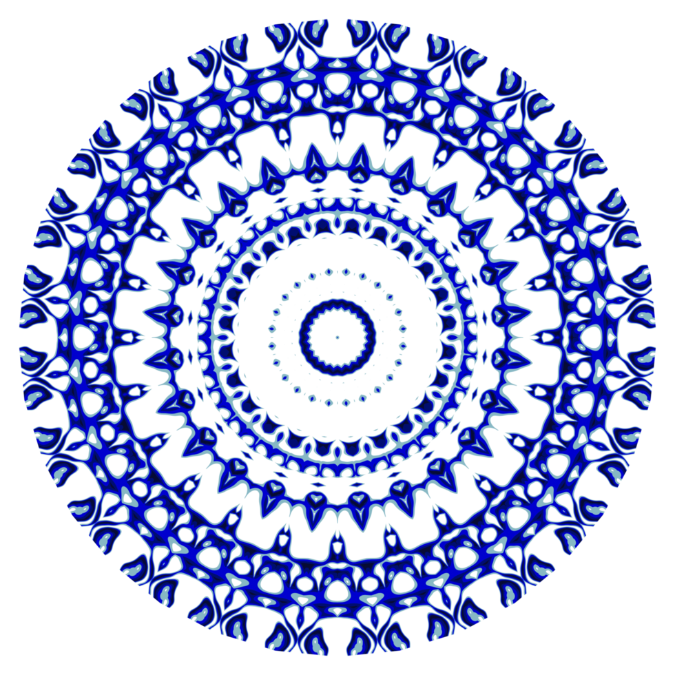 Mandala pattern decoration png