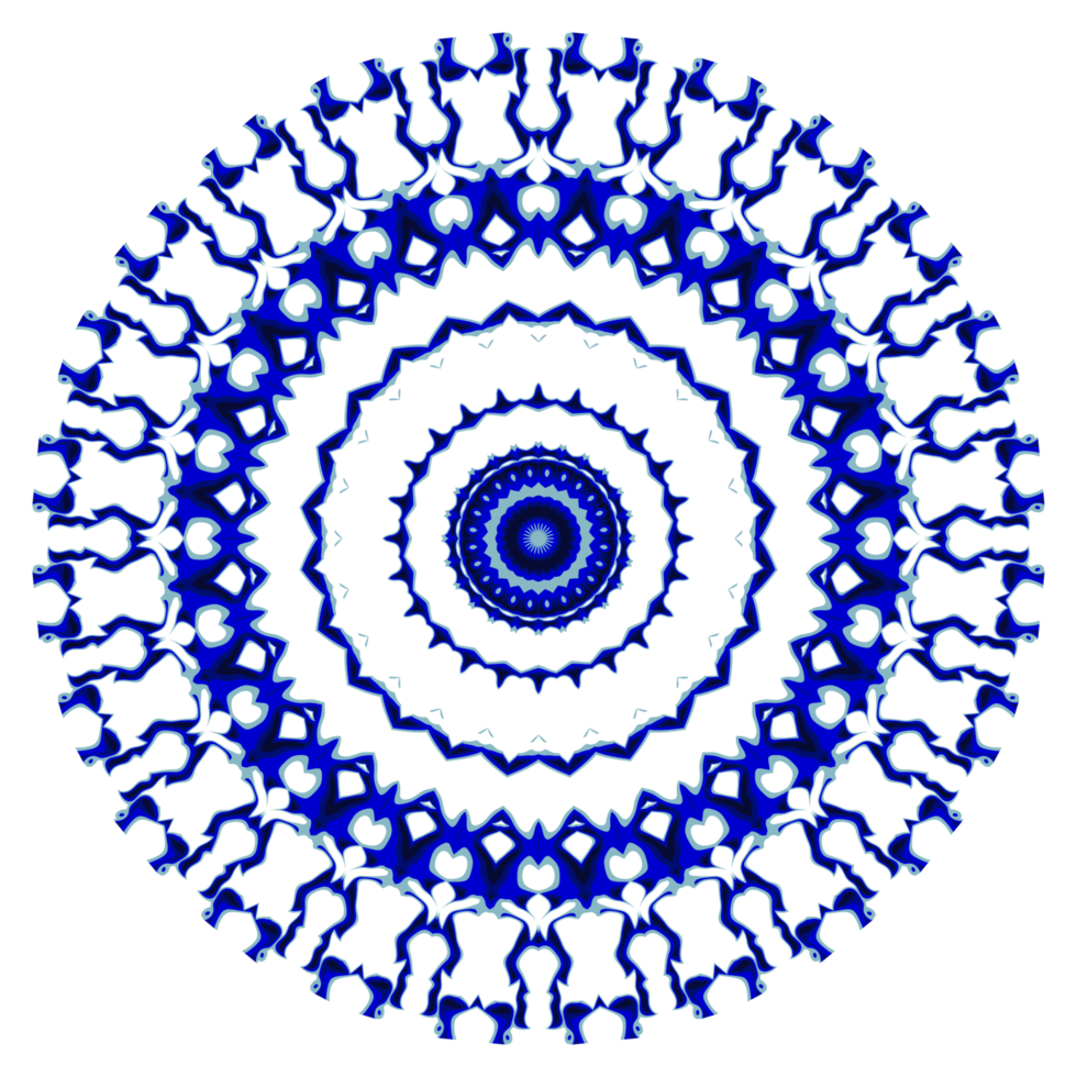 Mandala pattern decoration png
