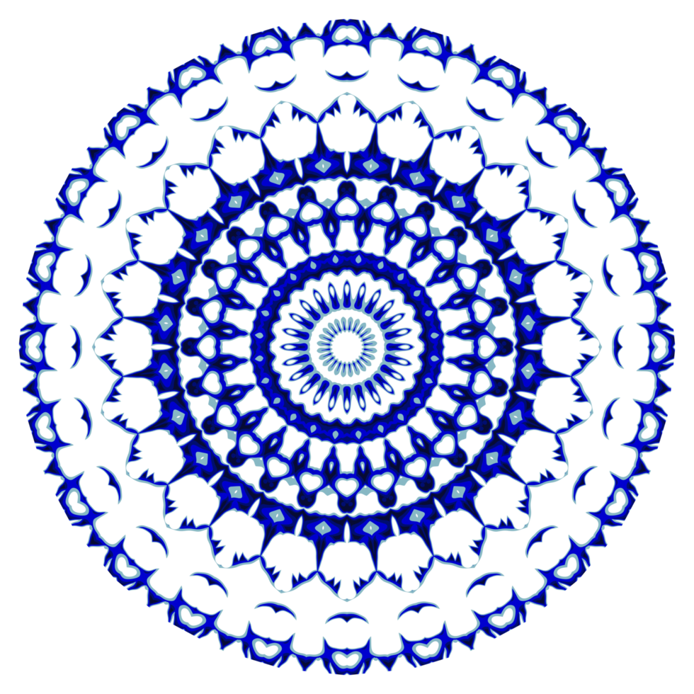 Mandala pattern decoration png