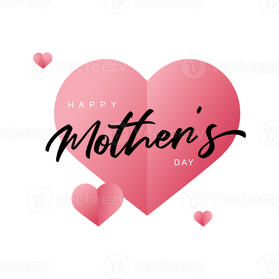 Happy mother day. Love icon design png