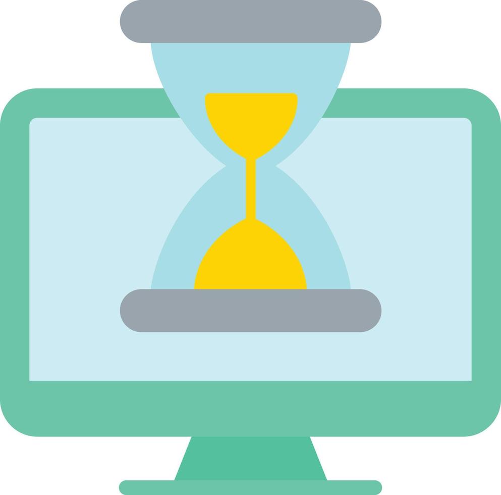 Hourglass Flat Icon vector