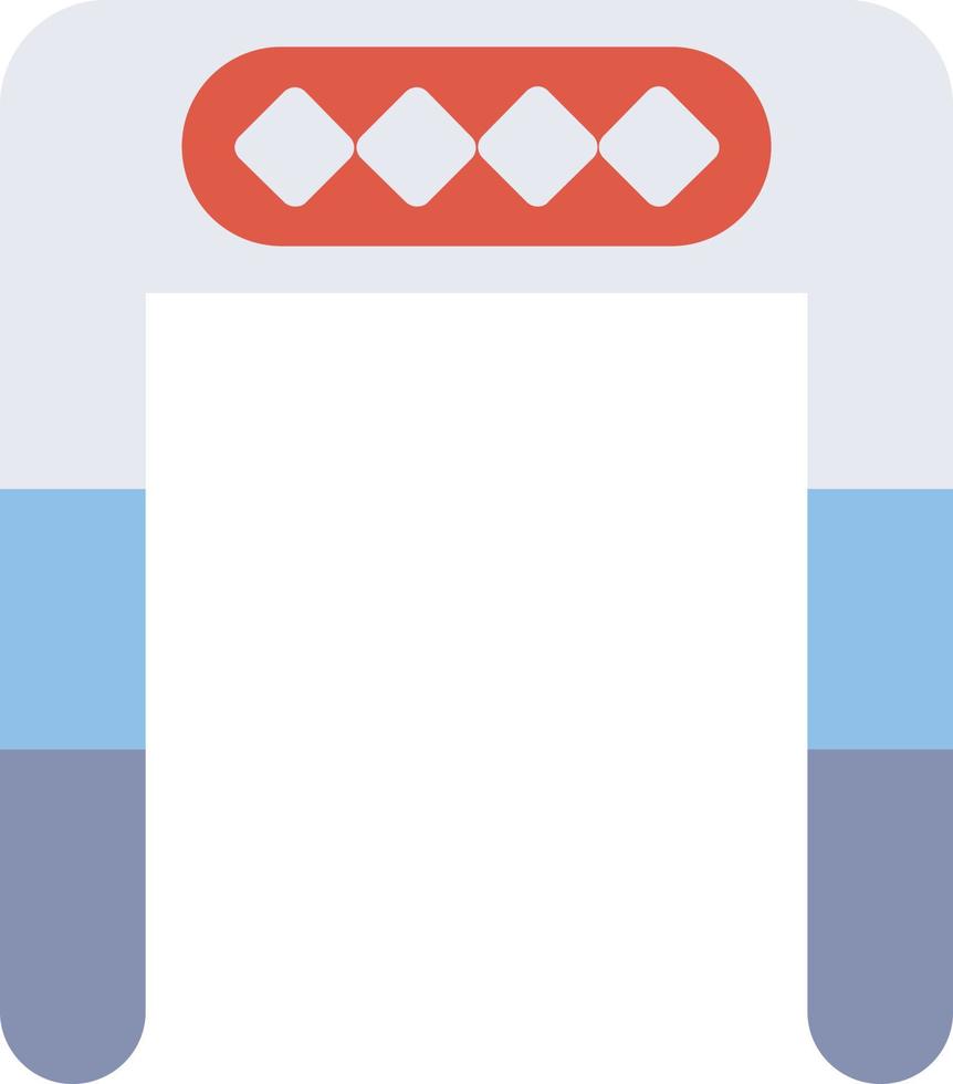Security control Flat Icon vector