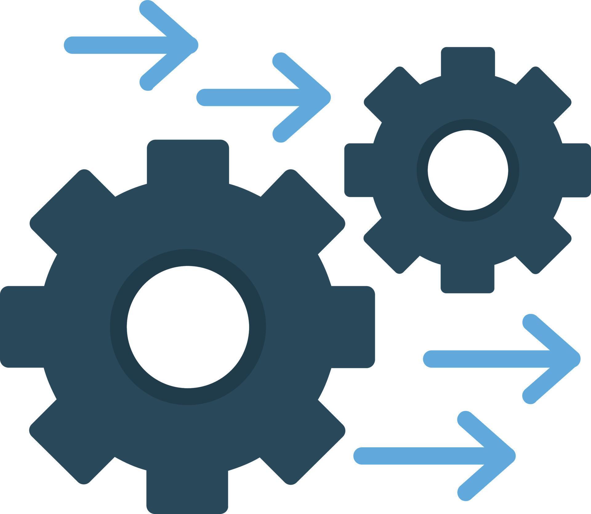 Process Flat Icon 11382531 Vector Art at Vecteezy